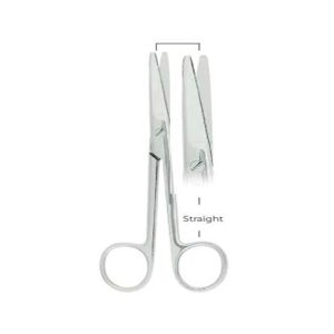 Mayo Surgical Scissors Straight Fig. 1 – 14.5cm | High-Precision Stainless Steel Scissors for Medical, Surgical & Clinical Use