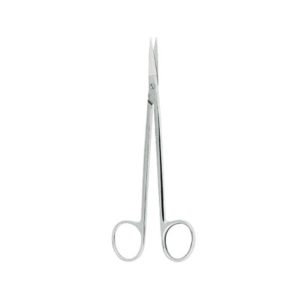 Kelly Gum Scissors Straight Fig. 1 – 16cm | Precision Stainless Steel Surgical Scissors for Dental, Oral Surgery & Soft Tissue Procedures