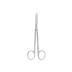 Sullivan Gum Scissors Straight Fig. 1 – 14.5cm | One Serrated Blade Surgical Scissors for Precision Dental & Soft Tissue Procedures