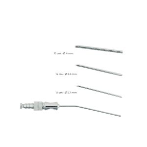 Frazier Trocars, Suction Tubes & Cannulas Fig. 8FR 15cm – 2.7mm Diameter Surgical Instruments for Precise Suction & Access