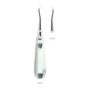 Root Elevators Fig. 19 – High-Quality Stainless Steel Dental Extraction Instrument for Precision Oral Surgery