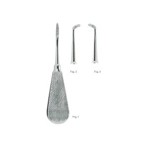 London Hospital Coleman Root Elevators Fig. 1 – Stainless Steel Dental Extraction Instrument for Precision Oral Surgery