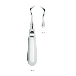 Root Elevator Fig. 191 – Stainless Steel Dental Tool with Ergonomic Handle for Precision Tooth Extractions