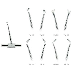 Walter F. Barry Root Elevator Fig. 321 – High-Quality Stainless Steel Dental Tool with Ergonomic Handle