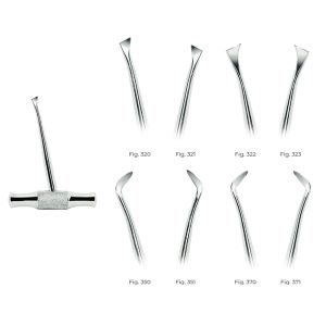 Walter F. Barry Root Elevator Fig. 322 – Precision Stainless Steel Dental Instrument with Ergonomic Handle