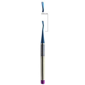 PDL Elevator Angled Large Pink 16.5cm – Durable Dental Tool for Precise Periodontal Ligament Elevation