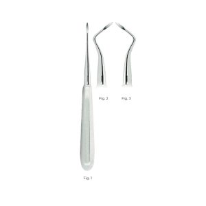 Heidbrink Root-Tip Picks with Stainless Steel Handle Fig.1 – Precision Dental Instrument for Root Canal Procedures