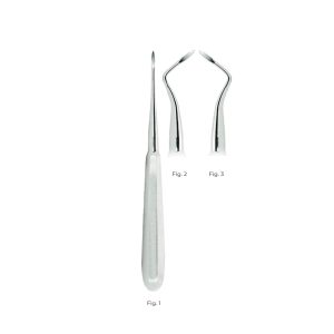 Heidbrink Root-Tip Picks with Stainless Steel Handle Fig.3 – Precision Dental Instrument for Root Canal Treatments