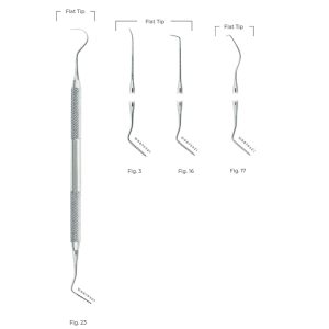 Goldman-Fox Fig. 23 Flat Tip Combination Explorer & Probe – High-Quality Dental Tools for Clinical Use