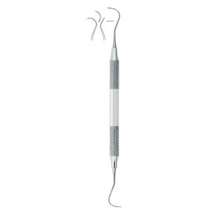 Nabers Double-Ended Explorers Fig. 2N SC Light – Lightweight Dental Instrument for Accurate Furcation & Periodontal Detection