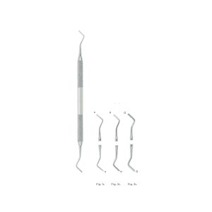 Lisci Filling Instrument Smooth Fig 1L – Stainless Steel Dental Tool for Precise Amalgam Placement & Cavity Restoration