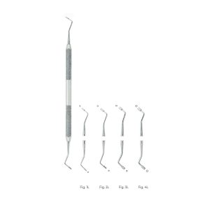 Amalgam Instrument Smooth Fig 2L – High-Quality Stainless Steel Dental Tool for Amalgam Placement and Condensation