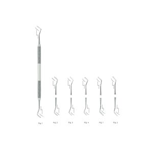 Mesial Gingival Margin Trimmers, Black/79-80, Fig 2 – Durable Dental Instruments for Precise Gingival Margin Trimming in Restorative Dentistry