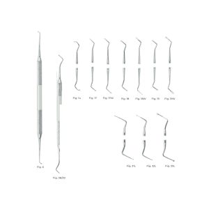 Excavators, Fig 38/39 – Precision Dental Instruments for Effective Caries Removal and Cavity Preparation in Restorative Dentistry Procedures