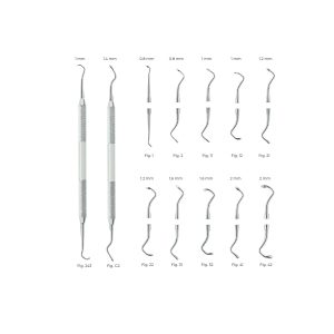 ASH Excavator, 1mm, Fig 243 – Precision Dental Instrument for Accurate Caries Removal and Cavity Preparation in Restorative Dentistry