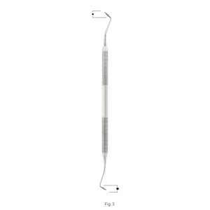 P.K. Thomas Wax and Modelling Carver Fig 3 – Stainless Steel Dental Tool for Precise Wax Carving & Prosthodontic Use