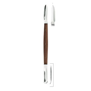 Lessmann Wax Knife 17cm Fig 2 – Precision Stainless Steel Dental Lab Tool for Wax Carving, Modeling & Shaping