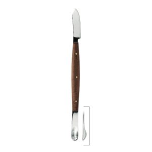 Dental Wax Knife with Large Spoon Tip, 17cm Length, Fig. 2 – Precision Stainless Steel Instrument for Modeling and Carving Wax