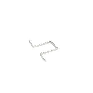 Medical-grade Reusable S.S. Insert Frame for organizing 7 Instruments - Affordable instrument holders with 7 slots