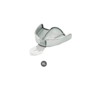 New Reusable Super High Grip Solid S.S. Impression Dental Trays Extra Large Sized (XL), U1, 81x63mm for Upper Jaws