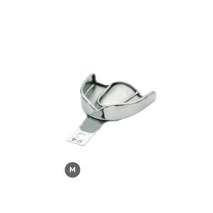 New Reusable High Grip Solid Stainless Steel Dental Impression Tray Small Sized (S), U3 (66×53 mm) for upper arch restoration impressions