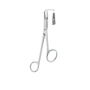 Gillies Needle Holder and Scissors Combined 16cm – Dual-Function Surgical Instrument for Precise Suturing & Cutting