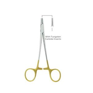 Mini-Ryde Needle Holder 15cm with Tungsten Carbide Inserts – Precision Surgical Tool for Enhanced Grip & Delicate Suturing