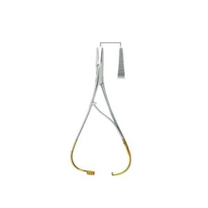 Mathieu TC Needle Holder 14cm – Precision Surgical Tool with Tungsten Carbide Inserts for Enhanced Grip & Control