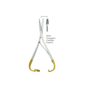 Mathieu Needle Holder 14cm with Tungsten Carbide Inserts – Precision Surgical Instrument for Enhanced Grip & Durability