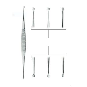 Williger Bone Curettes 14cm Fig. 0/1 – Stainless Steel Surgical Tool for Precise Bone Scraping & Debridement