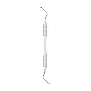 Hemingway Bone Curettes Tornado Fig. 4 – Precision Surgical Instrument for Bone Debridement, Stainless Steel, Durable Dental Tool