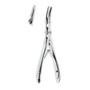 Mini-Ruskin Bone Rongeurs 15.5cm – Multiple Action Surgical Instrument for Bone Cutting, Stainless Steel Dental & Ortho Tool