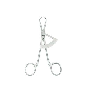 Bone Thickness Gauge 15.5cm – Stainless Steel Precision Measuring Tool for Dental Implant & Surgical Use