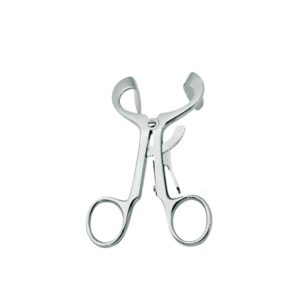 Molt Mouth Gag with Tongue Forceps 14cm – Adult Surgical Retractor for Oral Procedures & Airway Access