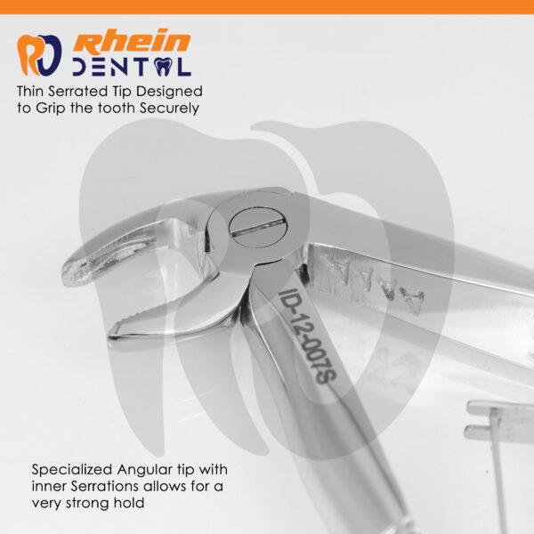 Child Extracting Forceps 7S Pediatric Molar & Premolar Extraction