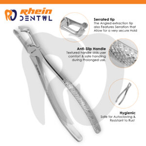 Dental Tooth Extraction Forceps Fig. 79, Dental extraction forceps, Tooth extraction forceps, Upper molar extraction forceps, Lower molar extraction forceps, Surgical dental forceps, Dental forceps Pakistan, Buy dental extraction forceps Pakistan, Stainless steel dental extraction forceps, COD dental instruments Pakistan, TCS delivery dental instruments