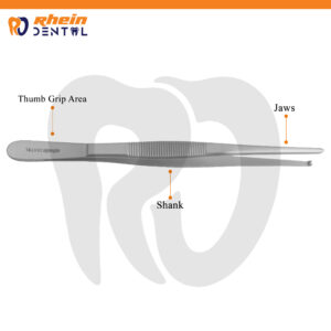 High-quality 15 cm tooth forceps made of stainless steel for safe and precise tooth extraction. Ergonomic design ensures optimal leverage, reusable, and autoclavable. Ideal for dentists and oral surgeons in Pakistan.