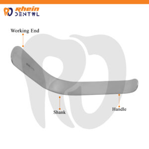 Tongue Depressor Medium stainless steel medical examination instrument