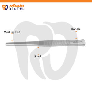 Chisel 6 mm stainless steel bone cutting instrument for maxillofacial surgery