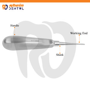 Coupland Elevator Small Tip stainless steel maxillofacial surgical instrument